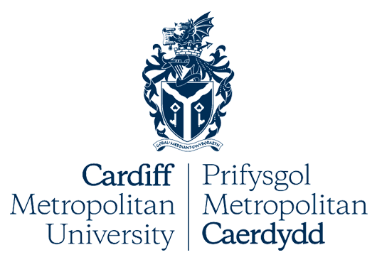 Logo Prifysgol Metropolitan Caerdydd